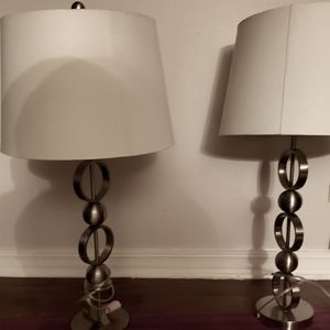 PAIR OF LAMPS